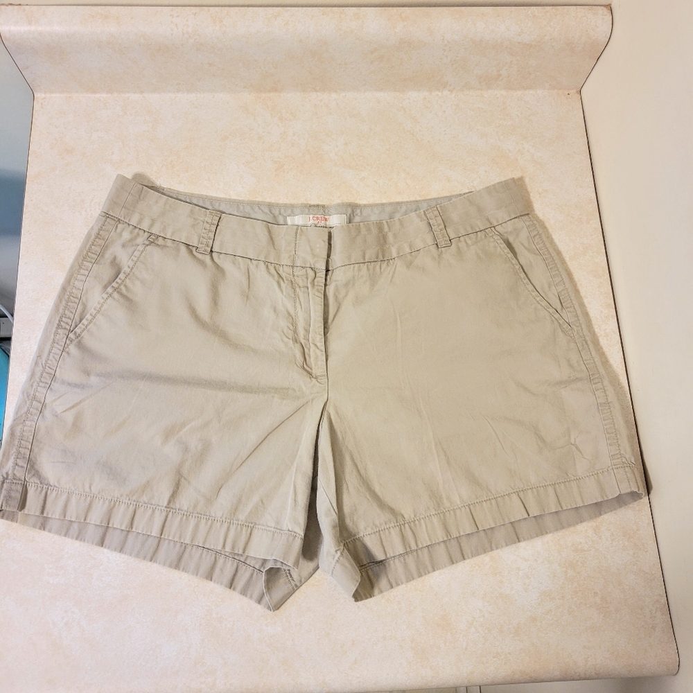 J.Crew Chino Broken-in shorts. Sz 12